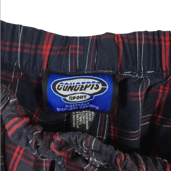 MJ256 Mens College Concepts Chicago Cubs MLB Baseball Pajama Pants L - Picture 4 of 5